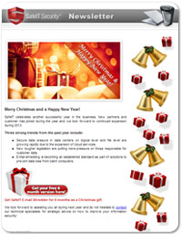 Newsletter 20121219