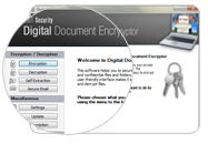 Digital Document Encryptor - Vista Certified File Encryption and E-mail Encryption with AES 256 Strong Encryption